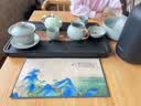 京东京造 整套茶具 天青汝窑茶壶功夫茶具套装 雨润天青18件套礼盒装 实拍图