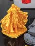 拓竹PLA Silk+光泽丝绸 3D打印耗材 质感色彩丰富 强度升级易打印 美学线材 RFID智能参数识别 丝绸金13405 含料盘 实拍图
