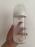 贝亲（Pigeon）玻璃奶瓶宽口径防胀气240ml M号奶嘴 3月+ AA187  实拍图