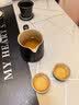 几物森林茶具套装旅行茶具快客杯户外单人便携式功夫茶具陶瓷茶杯送礼6件 实拍图