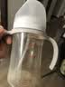 贝亲（Pigeon）自然离乳 PPSU重力球吸管双把手奶瓶 240mL 6月+ AA252 实拍图