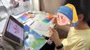 丹米琦拼豆全套装手工diy拼豆融合豆材料包女孩生日礼物48色 实拍图
