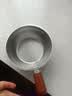 特厚不锈钢平底锅奶锅电磁炉通用不粘锅辅食锅汤锅煮锅蒸锅汤锅 胡桃木锅17cm 实拍图