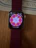 Apple/苹果/苹果 Watch S11 智能手表GPS款42毫米玫瑰金色铝金属表壳淡桃粉色运动型表带S/M MEUN4CH/B 实拍图
