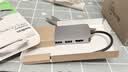 贝尔金（BELKIN）Type-C扩展坞 高效7合1拓展 iPad, Apple电脑转接 PD供电100W HDMI投屏 USB/SD读卡 AVC009-V2 实拍图