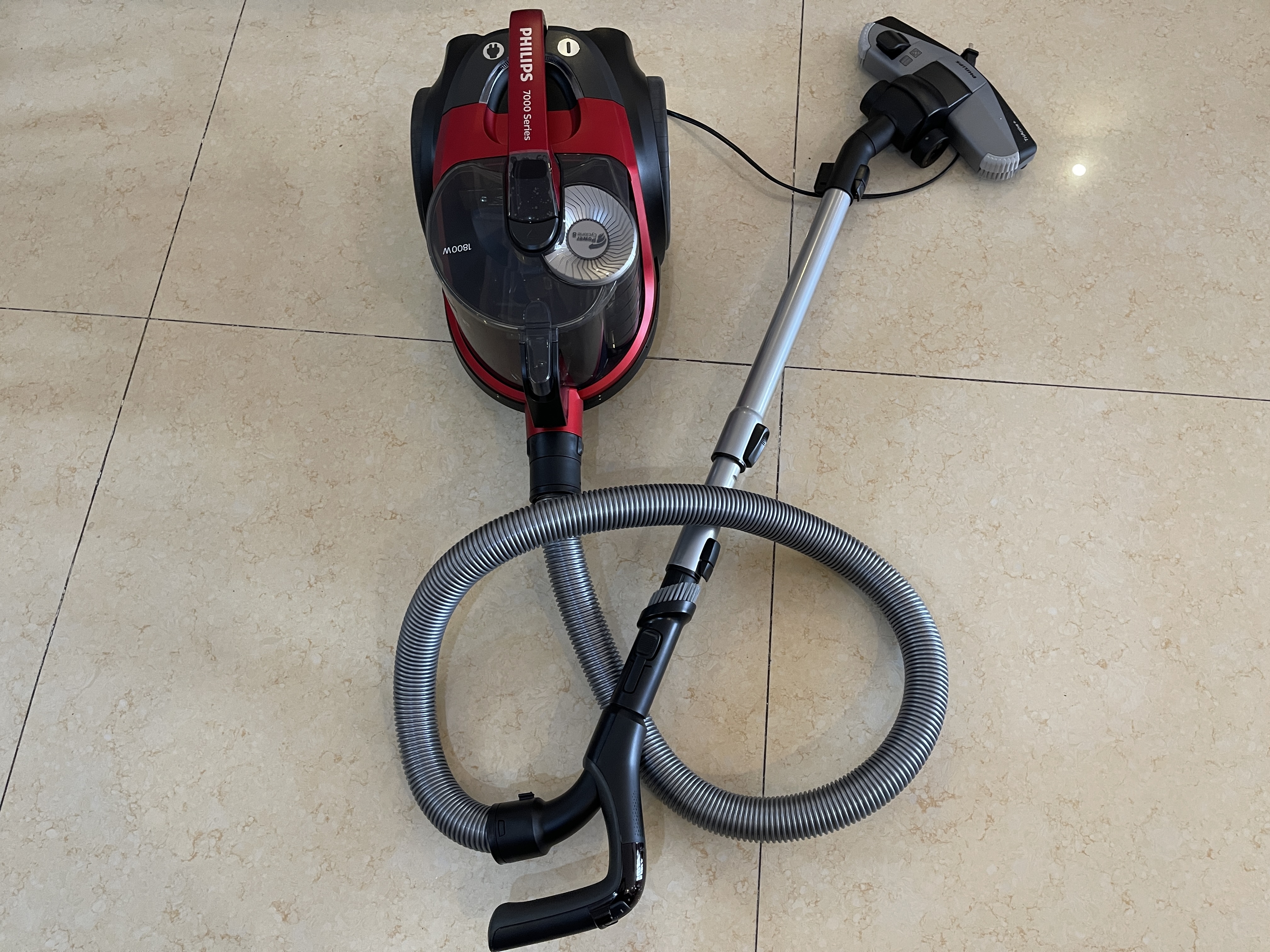 飞利浦（PHILIPS）卧式吸尘器家用清洁机强劲大功率大吸力吸灰吸尘吸螨虫除螨宠物家庭适用FC9735/81 实拍图