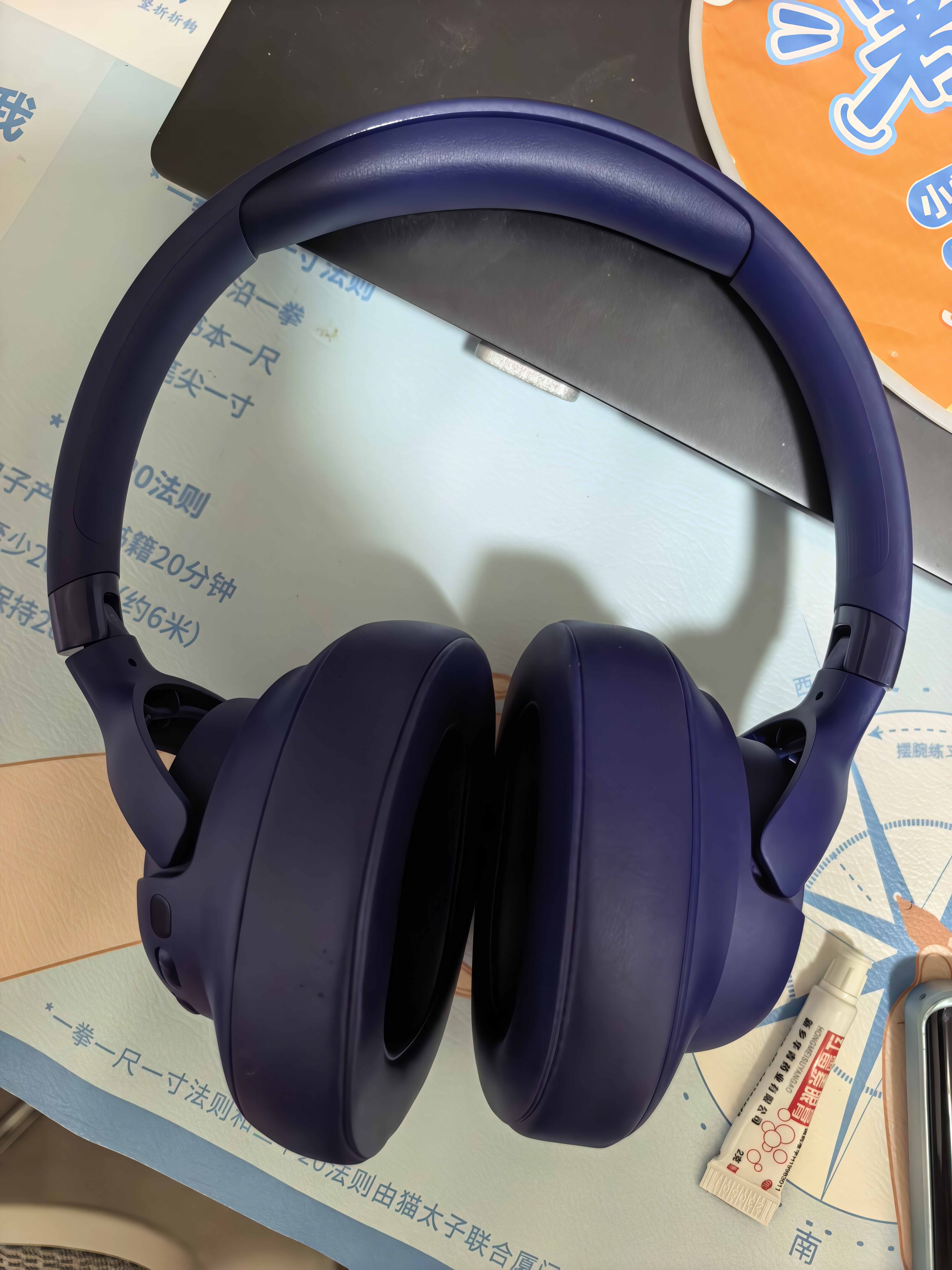 JBLTUNE780NC新款头戴式蓝牙耳机 超长续航降噪无线耳机 苹果手机通用耳机深海蓝 实拍图