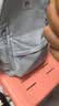 Lee书包女初中高中大学生双肩包男通勤百搭电脑包轻便出游旅行包背包 糖果蓝【可放15寸电脑】 实拍图