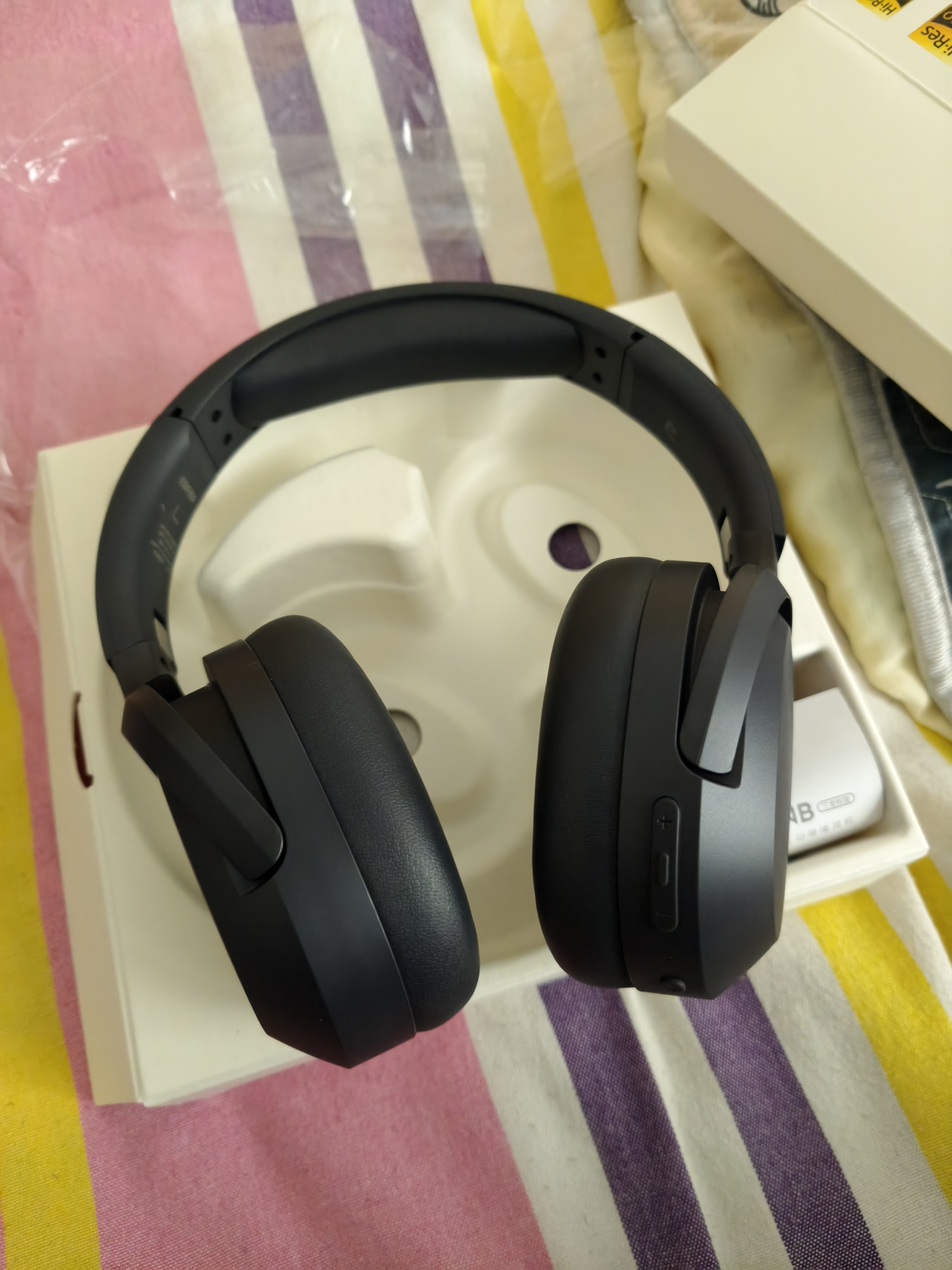 漫步者（EDIFIER）W820NB三金标版 头戴式主动降噪蓝牙耳机 无线83小时续航游戏通话音乐运动学生网课耳麦 生日礼物 午夜灰+耳机包+晒单返20 实拍图