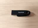 Sandisk闪迪64GB USB3.2 U盘 CZ550黑色 读速100MB/s 安全加密 数据恢复 学习办公电脑车载 高速大容量优盘 实拍图