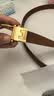 宾度（J.Benato）腰带女士真皮轻奢自动扣皮带美式2026新款头层牛皮百搭裤带礼盒装 实拍图