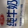 三元小福纯牛奶整箱227ml*16包 枕包 营养早餐伴侣中秋送礼丁禹兮同款 实拍图