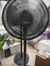 美的（Midea）【超级单品】七叶轻音立式电风扇家用柔风落地扇台式桌面小型风扇大风量节能摇头宿舍电扇 SAF30AB 实拍图