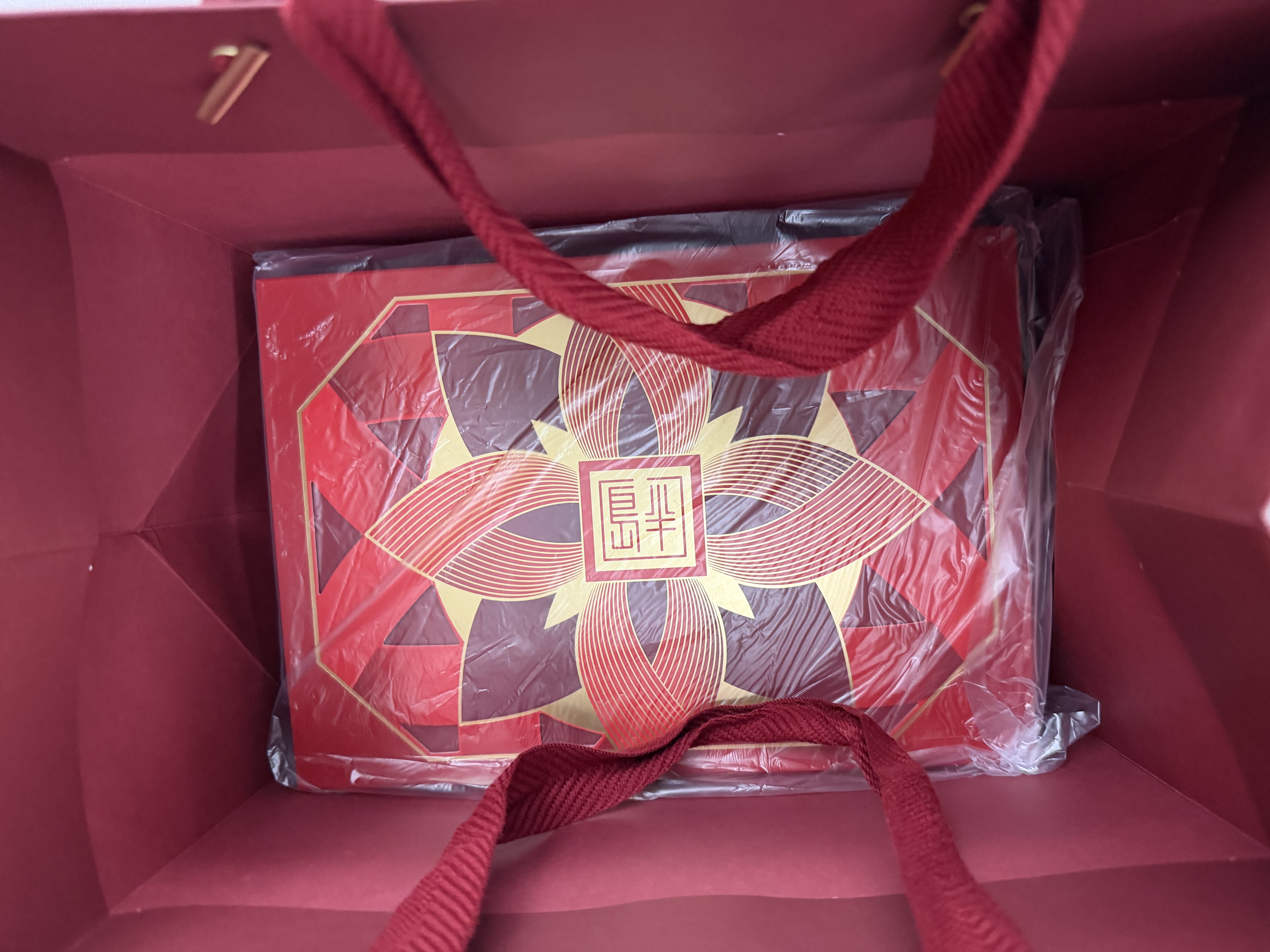半岛迷你奶黄及陈皮豆沙月饼6粒285g进口港式月饼中秋节团购送礼礼盒 实拍图