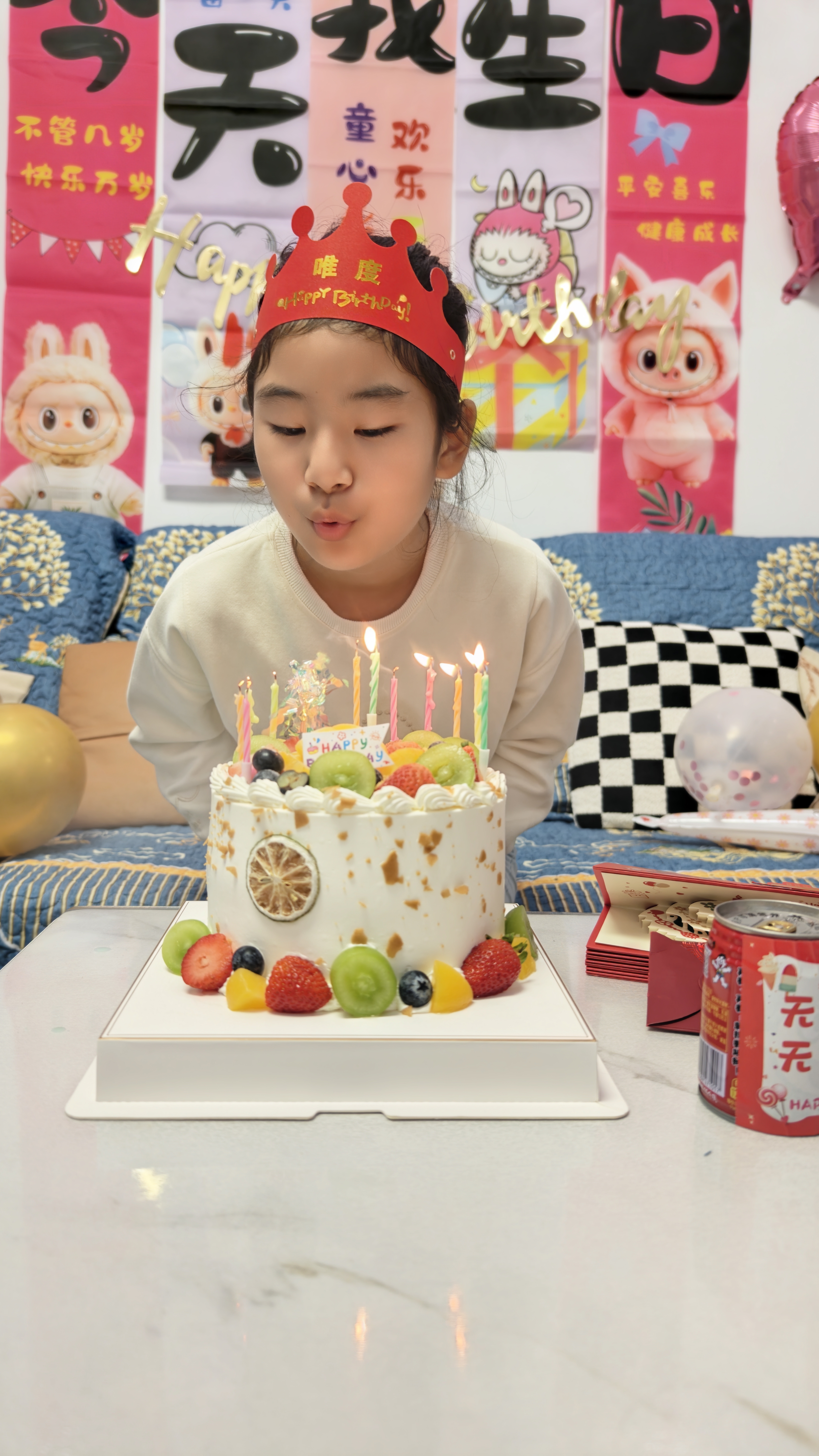 多美忆生日场景布置女孩生日气球背景条幅挂布儿童生日快乐桌飘粉色套装 实拍图