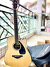 雅马哈（YAMAHA）FG830/FG850/FS830/FS850吉他初学者民谣单板学生木吉他电箱琴 FGX830C 原木亮光-41英寸电箱款 实拍图