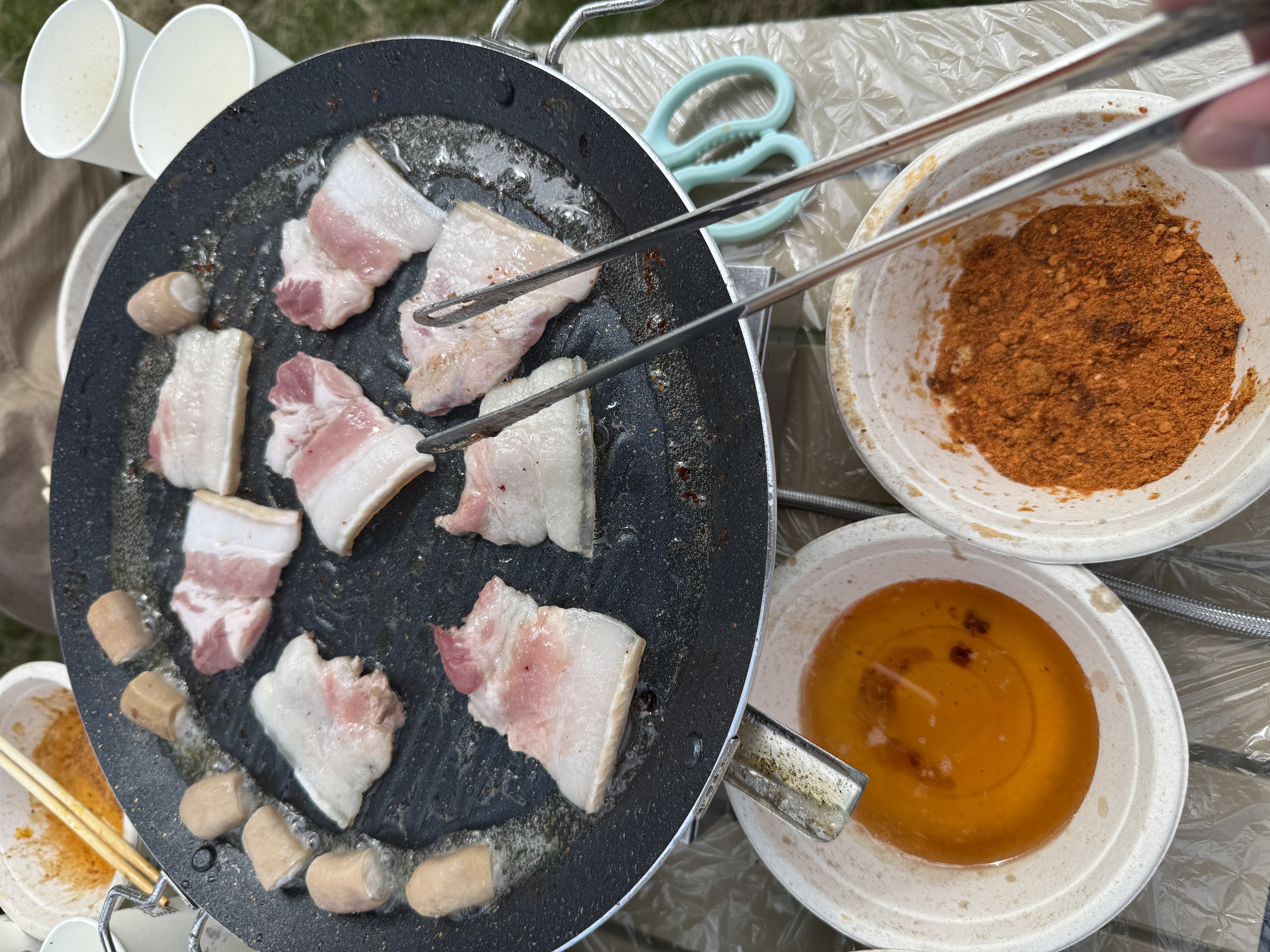 腊侦探贵州安顺烤小肠猪肉肥肠烤肠烧烤食材小吃 500g 实拍图