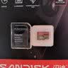 Sandisk闪迪128GB TF(MicroSD)内存卡4K极速金卡A2 V30 U3兼容大疆Pocket3/4P/Action 6运动相机/无人机存储卡 实拍图
