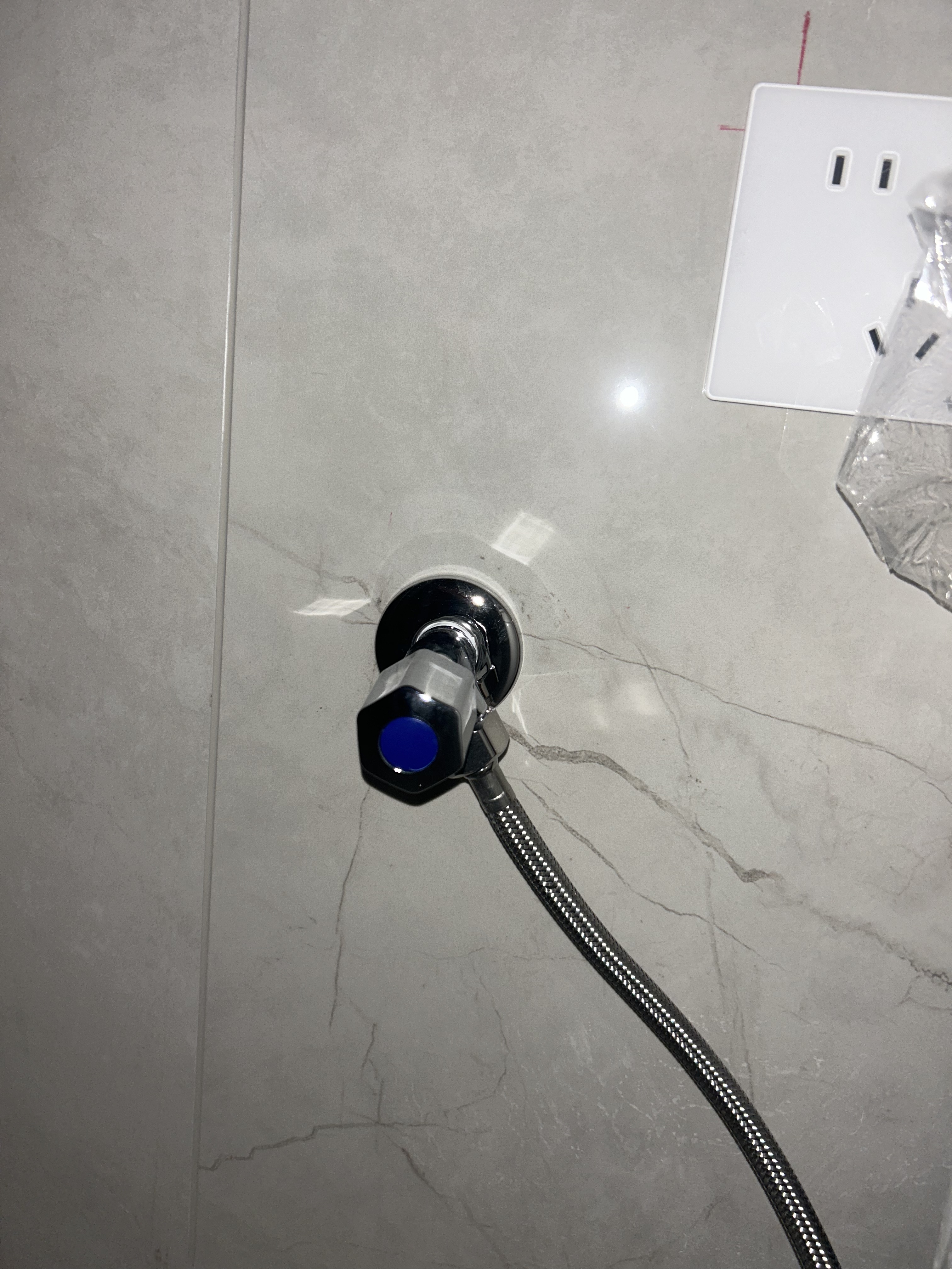 九牧（JOMOO）角阀加厚黄铜冷热水器马桶家用加长三角阀八字阀止水阀门开关 实拍图