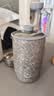 JRINKTEEA日本品牌内外纯钛旅游茶具防烫手钛茶壶茶水分离功夫茶杯套装盖碗 Riko纯钛茶具陨花银套装 一壶4杯 （真空防烫） 实拍图