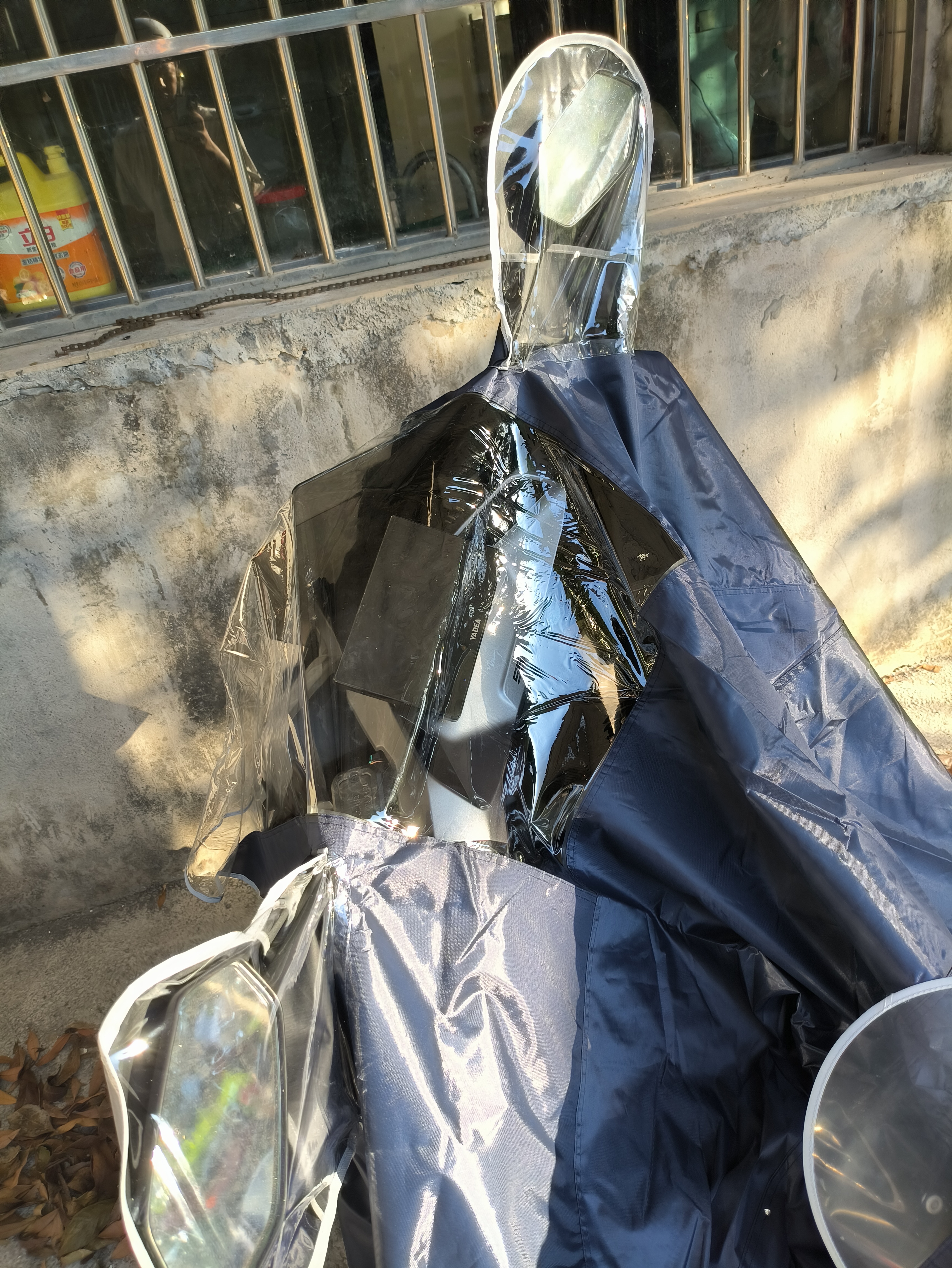 雅迪电动车雨衣雨披  男女成人骑行电瓶车加厚长款带反光条单人雨披 实拍图