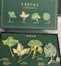 天色青色叶脉金属书签礼盒 伴手礼纪念品中国风文创礼物送老师 学生商务年会生日TS-5883 实拍图