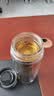 京东京造双层加厚玻璃杯 无铅高硼硅带茶隔水杯304茶隔泡茶杯男士360mL 实拍图