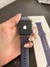 Apple/苹果/苹果 Watch S11 智能手表GPS款46毫米银色铝金属表壳雾紫色运动型表带S/M MEVW4CH/B 实拍图
