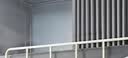 富安娜 宿舍上下铺通用单开门 强遮光床帘 学生围栏蚊帐0.9*1.9*0.9米灰 实拍图