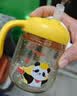 贝亲（Pigeon）熊猫小月龄防呛防漏喝水喝奶ppsu儿童学饮杯 300ml 7月+ 实拍图