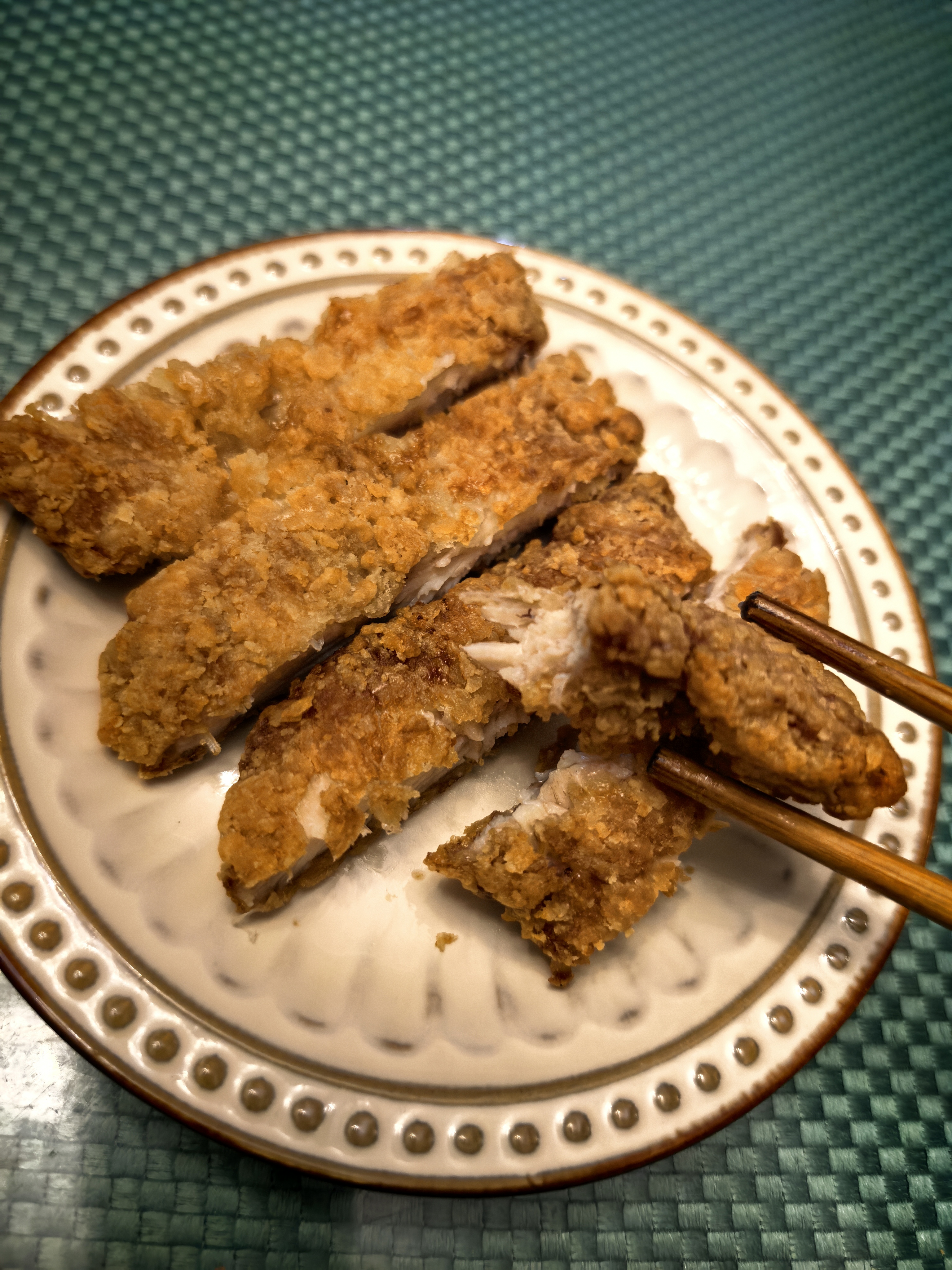 上鲜东京风味大鸡排 1.08斤 鸡胸肉空气炸锅速食麦肯炸鸡烧烤美食大赛 实拍图