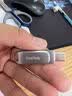 Sandisk闪迪128GB Type-C USB3.2 手机U盘DDC4 读速高达400MB/s 自动备份 手机电脑两用 金属双接口大容量优盘 实拍图