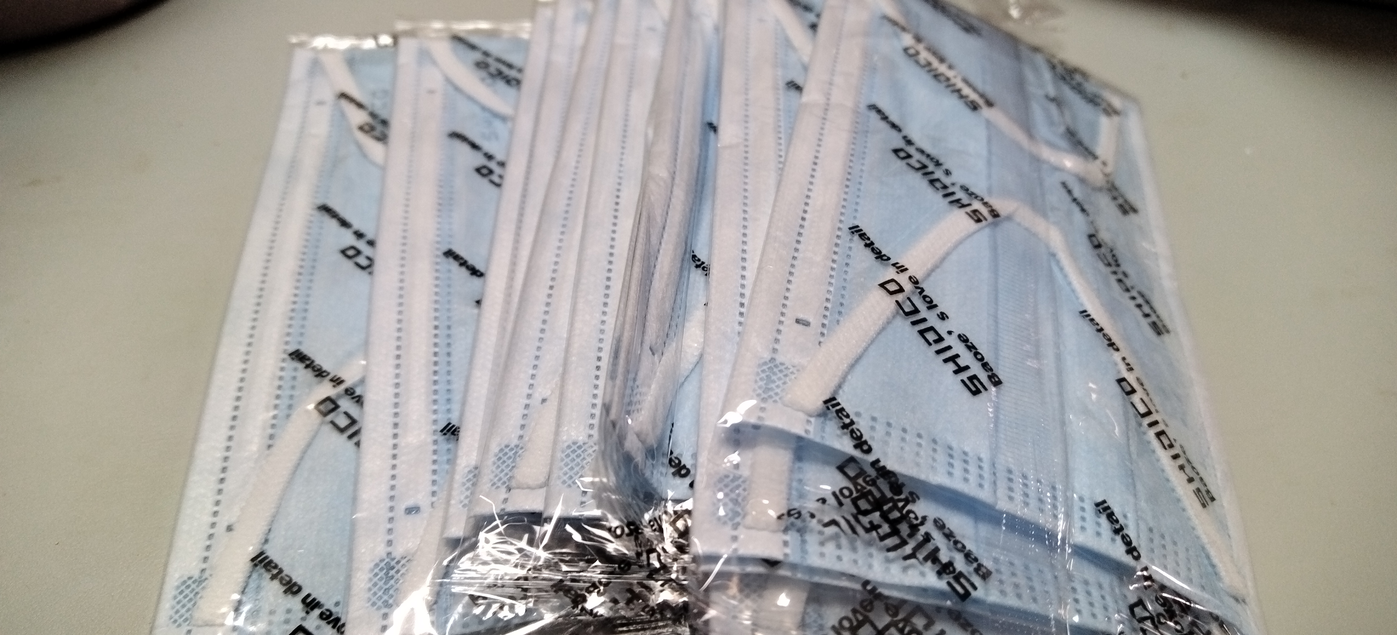 史迪克医用外科口罩独立包装灭菌级一次性医用口罩防尘挂耳式防细菌飞沫 100枚医用外科独立装 蓝色 实拍图