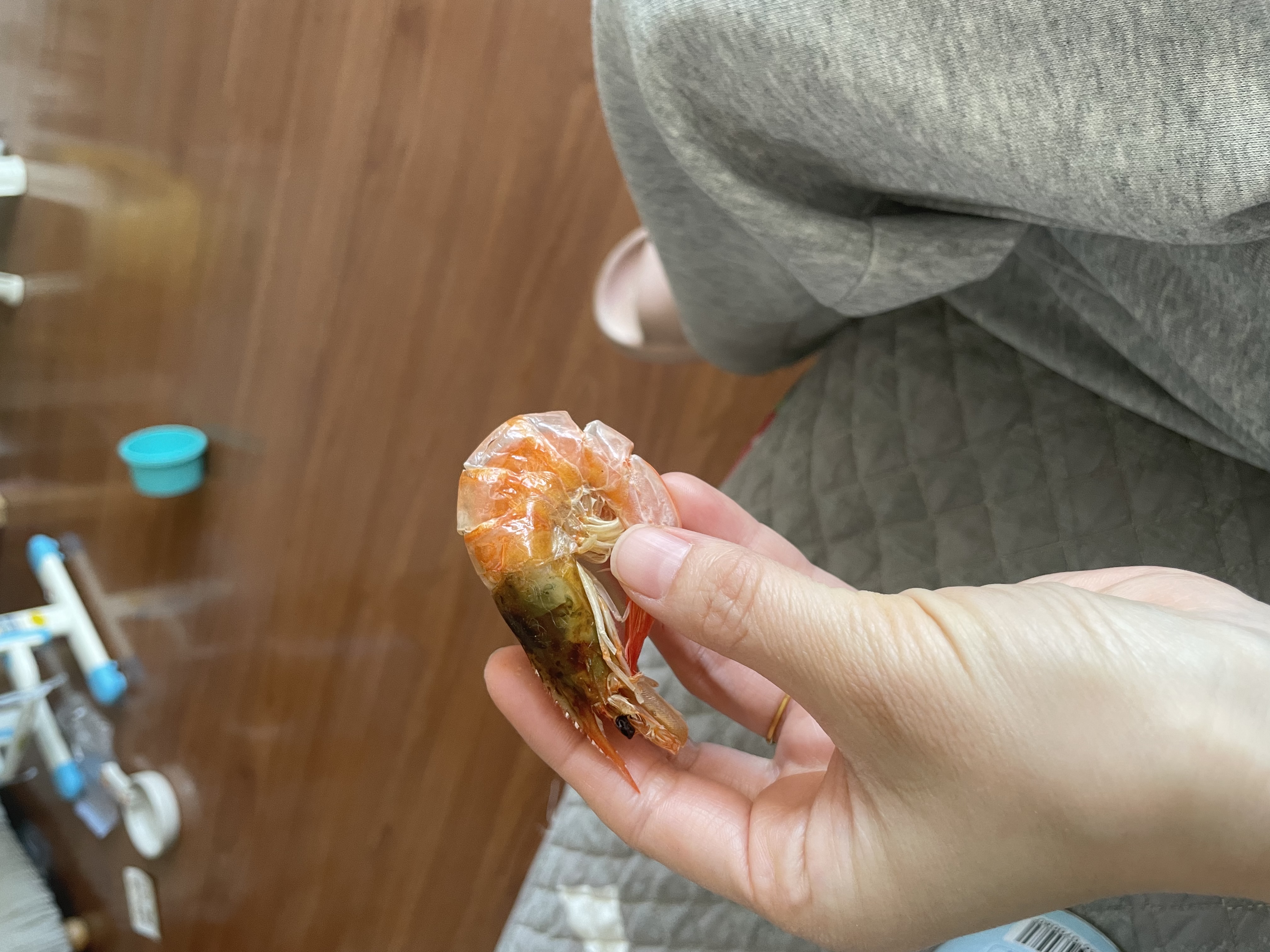 春江月烤虾干即食烤虾干开袋即食特大虾干仁海产海鲜干货零食 【特大号烤虾干】盐田虾58g*1罐 实拍图