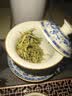 不拙汝窑三才盖碗青花瓷茶碗防烫茶具分茶器带茶漏过滤网盖碗三件套 实拍图