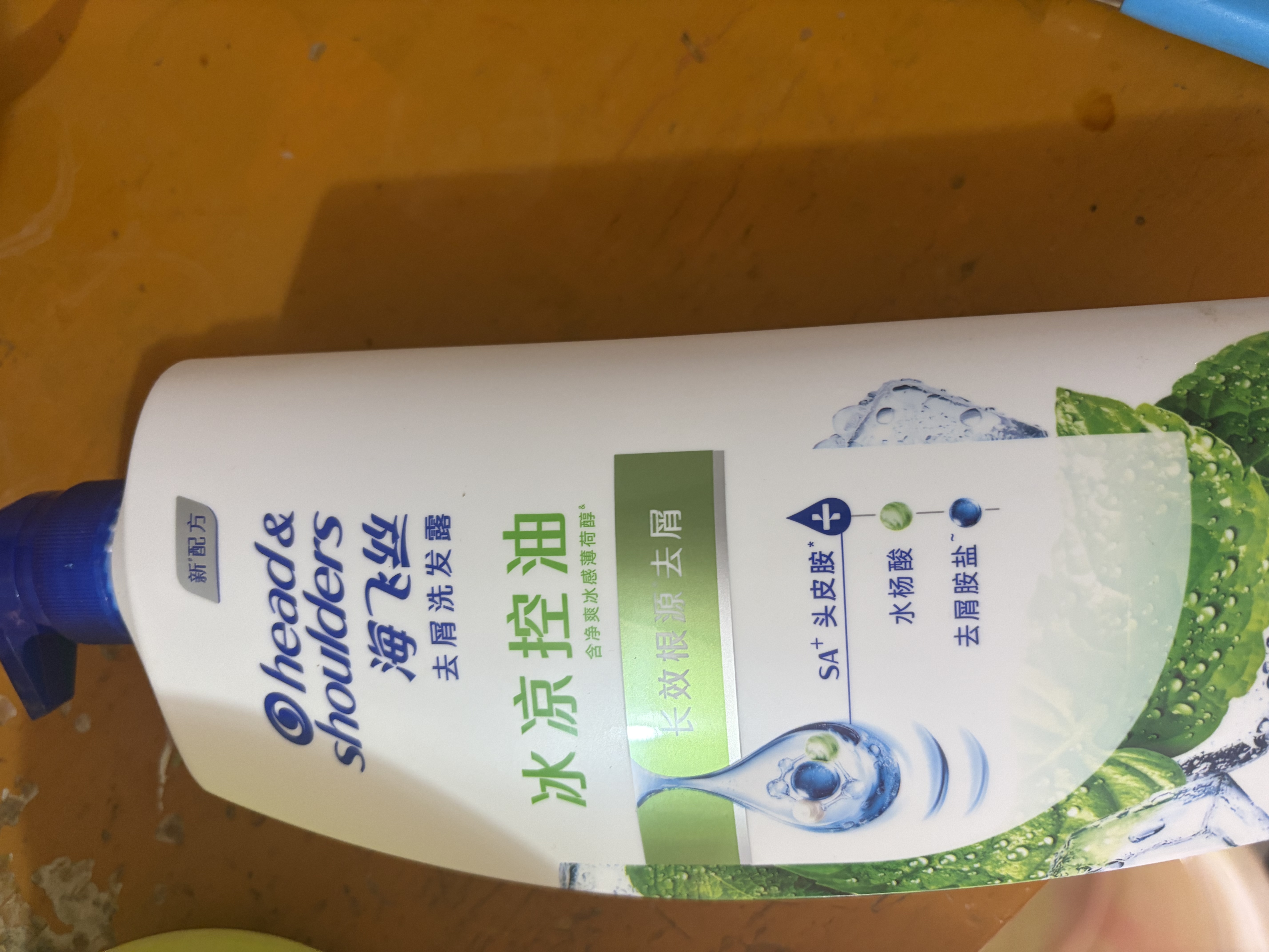 海飞丝去屑洗发水男士女士薄荷怡神1KG洗头膏洗发露薄荷控油京东自营 实拍图