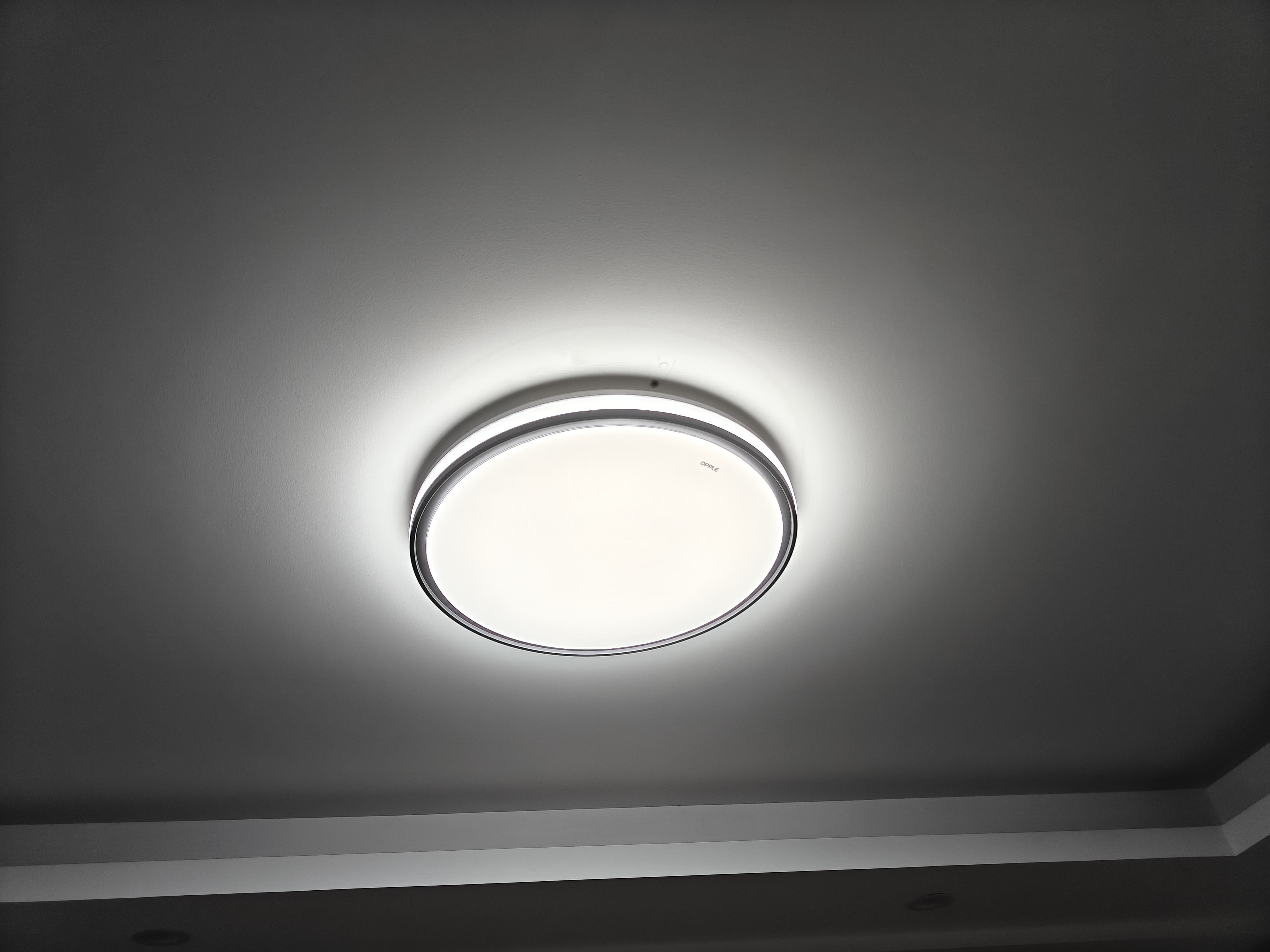 欧普照明（OPPLE）吸顶灯客厅卧室灯具可调光LED照明灯饰现代简约风设计初见 呵护光 实拍图