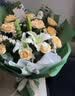 百花馆鲜花速递情人节玫瑰花满天星真花束生日礼物送女友同城配送小时达 【锦上添花】11朵香槟|JD695 实拍图