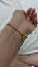 御邪定价足金999蹦迪珠黄金2MM散珠硬金爆闪DIY手串散金子 2mm蹦迪单颗约0.025g 实拍图