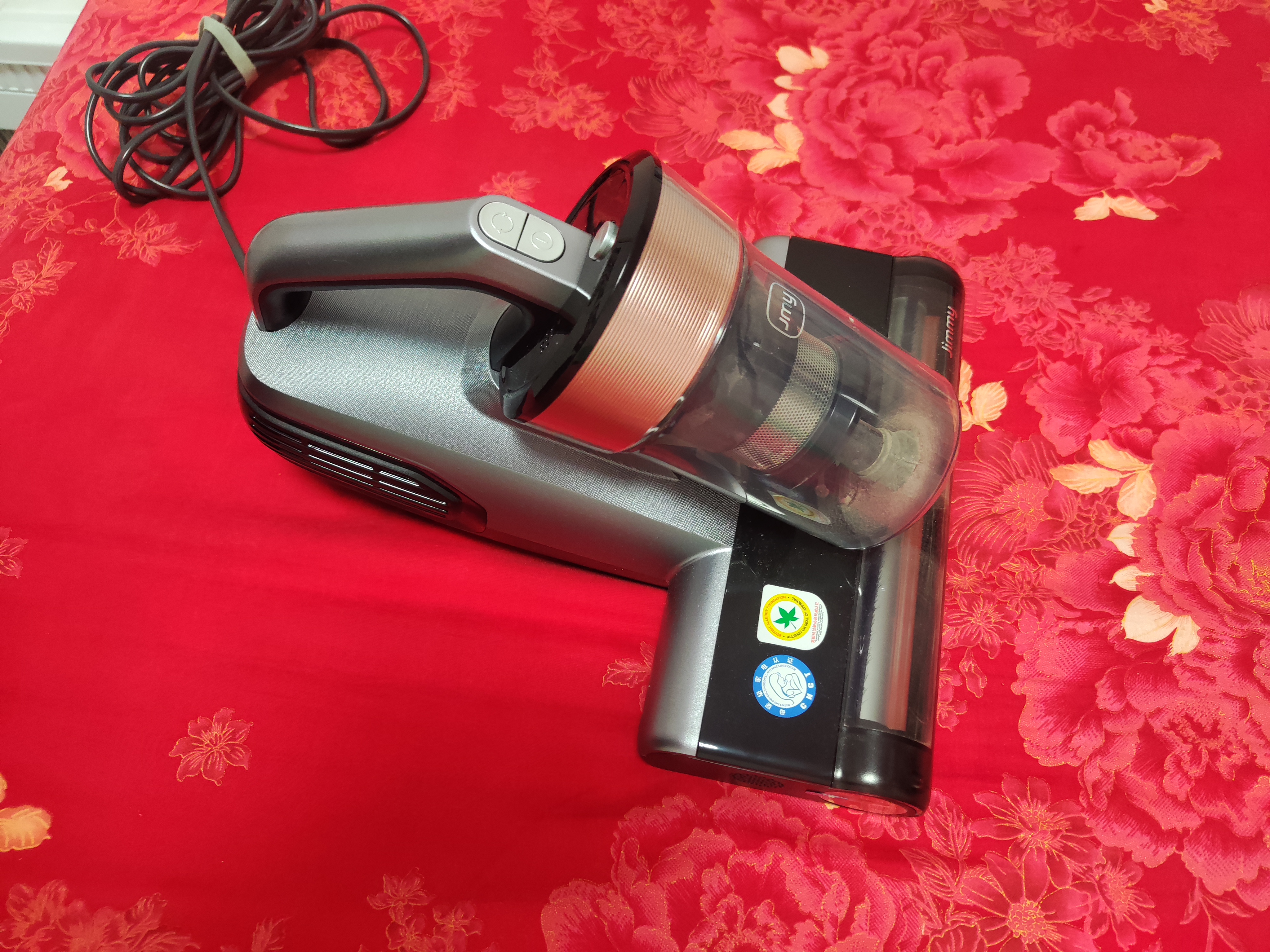 莱克吉米【母婴级TOP1】除螨仪大吸力S5Ultra家用床上吸尘器高温杀菌小型手持去螨虫吸毛一体机 实拍图