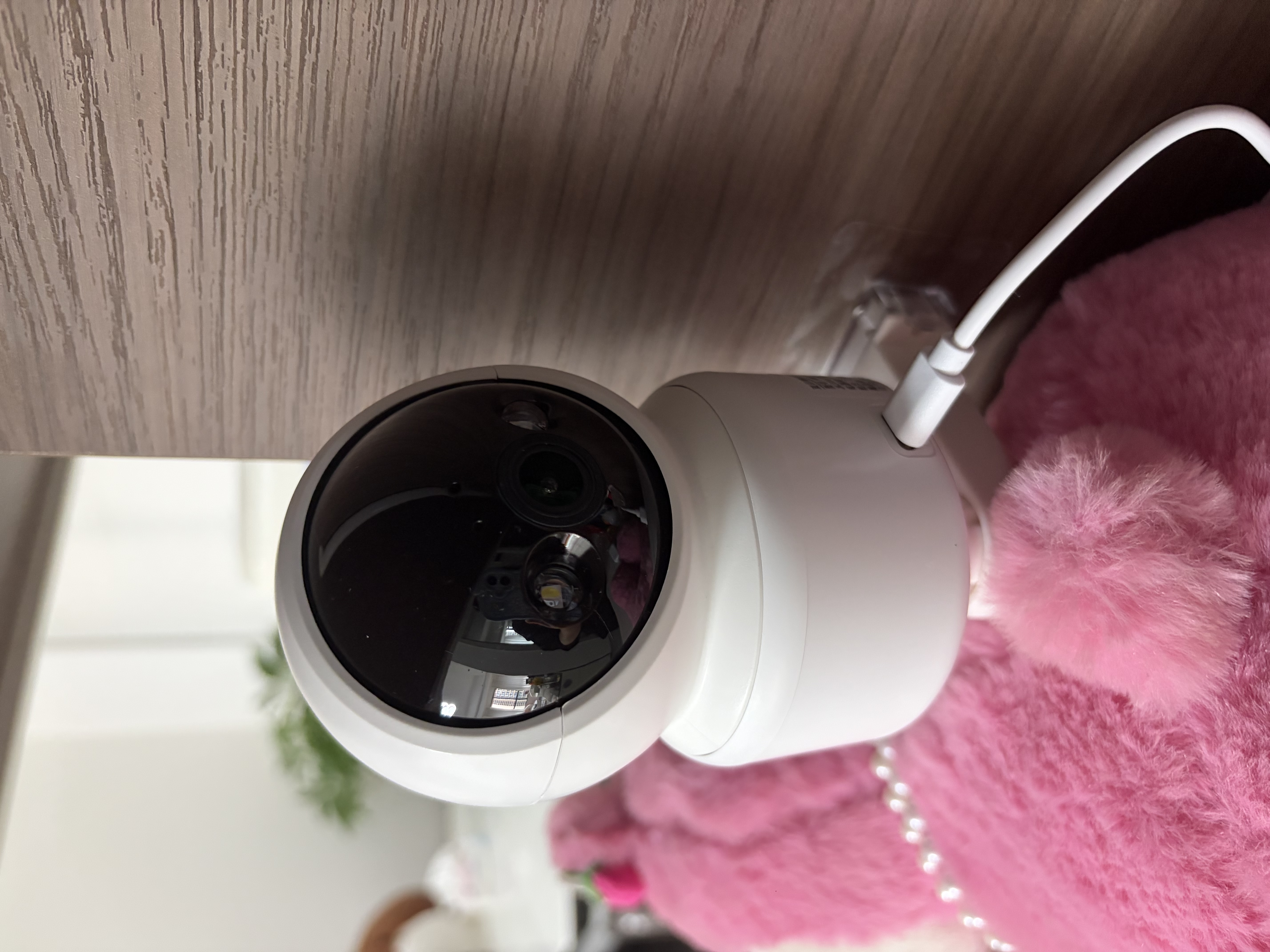奥克斯1600万像素摄像头监控无线wifi网络高清夜视监控器360度无死角带夜视全景云台家用AI监控手机远程 实拍图
