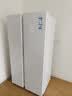 海尔（Haier）冰箱620升双开门对开门冰箱风冷无霜一级能效双变频家用大容量白色电冰箱以旧换新 冰雪白+一级双变频+黑金净化抗菌+90°开门悬停 实拍图