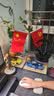 易利丰（elifo）中国国庆节办公桌面党旗国旗摆件办公室小红旗带底座小国旗会议桌旗子桌上五星红旗帜会议室桌摆台 实拍图