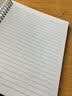 得力（deli）A5螺旋记事本笔记本线圈本子考研学生80张/本横线内芯BDLA5-01 实拍图