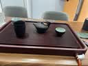 锦格德国电木茶盘家用高密度德料32支电胶木泡茶台高档茶具干泡茶托盘 德国电木紫檀料长60宽40高5cm 实拍图
