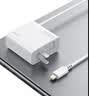 联想（Lenovo）原装100W电源适配器Type-C充电器100W笔记本氮化镓充电器USB-C便携PD快充ThinkPad电脑充电线 白色 实拍图