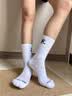卡尔美（KELME）袜子运动袜（3双）男女秋冬保暖长袜篮球吸汗跑步抗菌休闲生活袜 实拍图