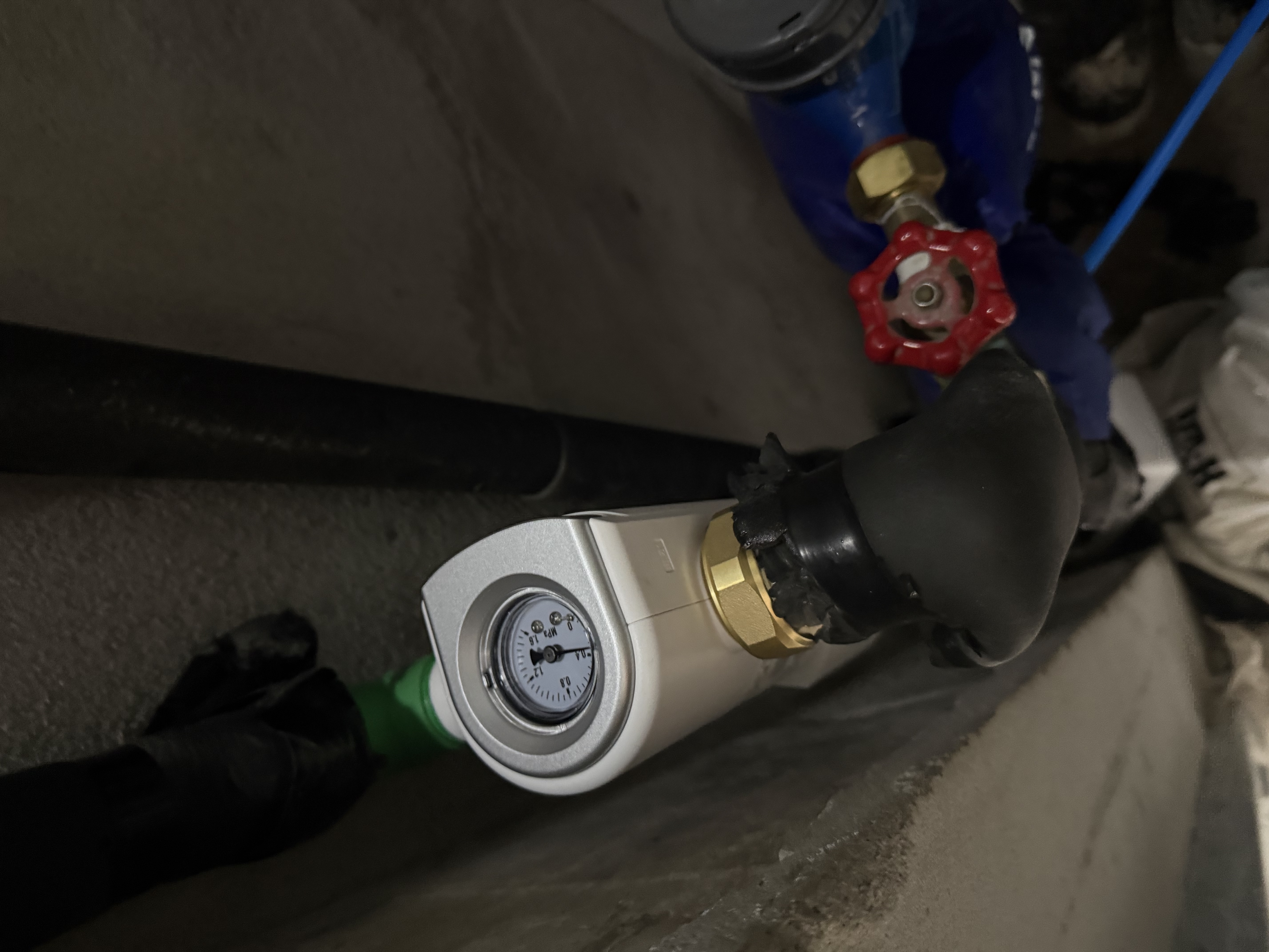 霍尼韦尔（Honeywell）防爆前置过滤器自动洗 大通量反冲洗0铅厨下净水器厨房家用万向安装 免换滤芯 国家补贴 全自动自洗·D40·抑菌叠片 实拍图