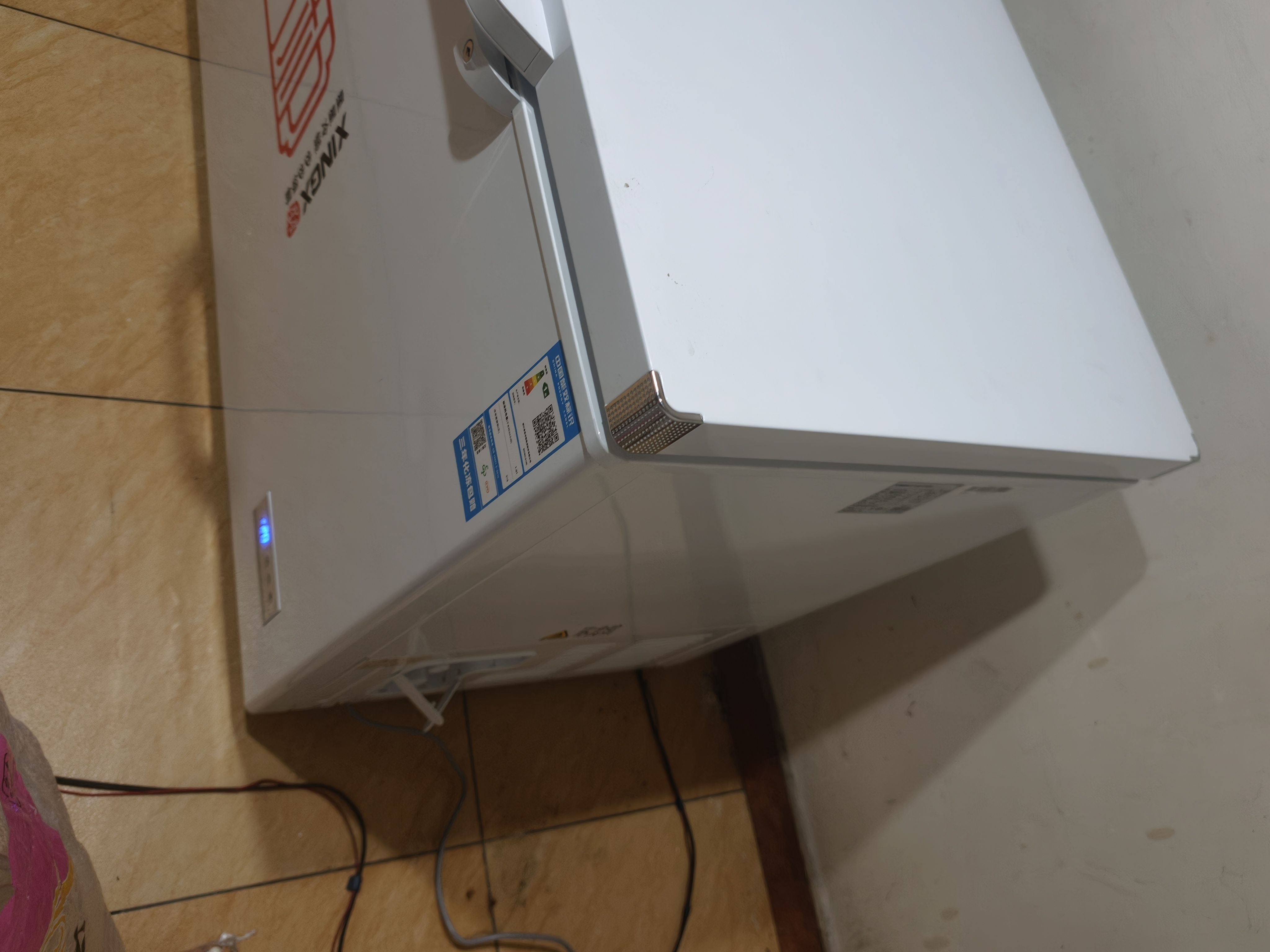 星星（XINGX）519L商用冰柜 冷藏冷冻冰箱中梁除霜冷冻柜 单箱单温大容积卧式-40℃冷柜 BD/BC-519E 以旧换新 实拍图