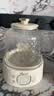 小熊（Bear）全玻璃养生壶 纯玻璃多功能恒温烧水壶煮水壶 办公室轻音炖煮茶壶 1L YSH-J10D1 实拍图